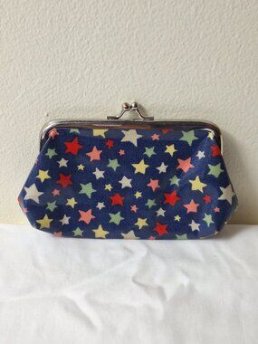 Cath Kidston Navy Star Print Coin Purse